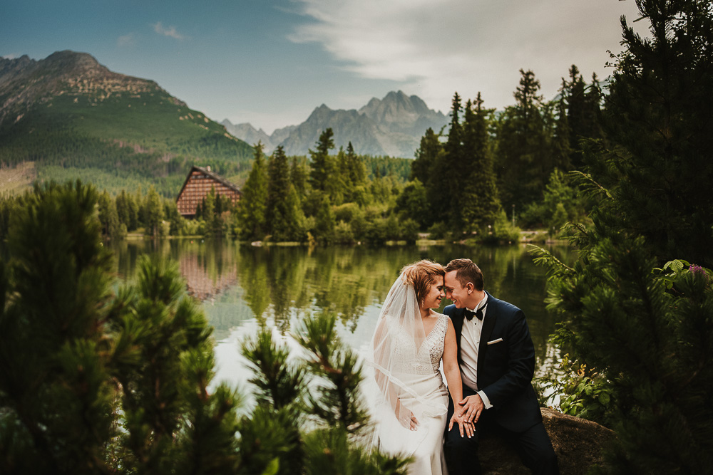 plener ślubny w Tatrach